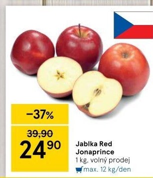 Jablka Red Jonaprince