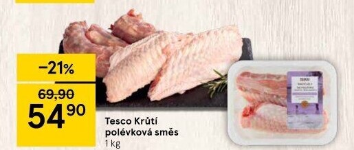 Krůtí díly na polévku Tesco