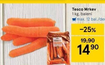 Mrkev Tesco
