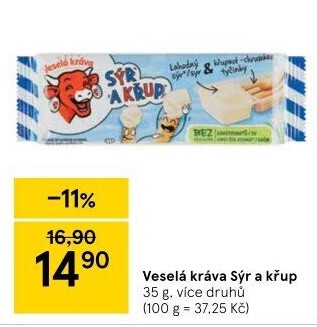 Sýr a křup Veselá kráva