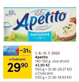 Sýr tavený Apetito
