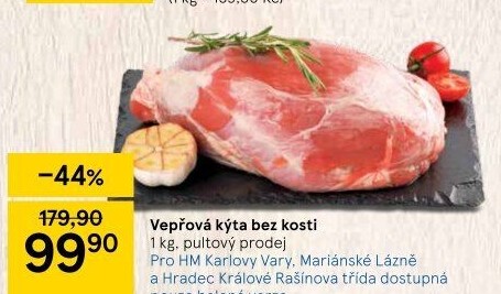 Vepřová kýta bez kosti