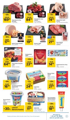 akční leták Tesco 1.6.2022-7.6.2022