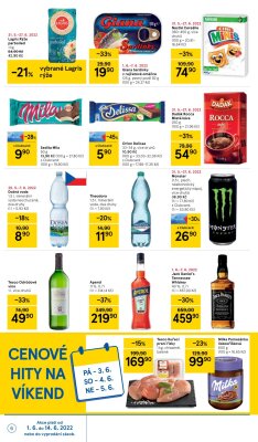 akční leták Tesco 1.6.2022-7.6.2022