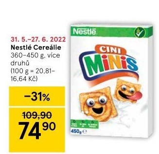 Cereálie Nestlé