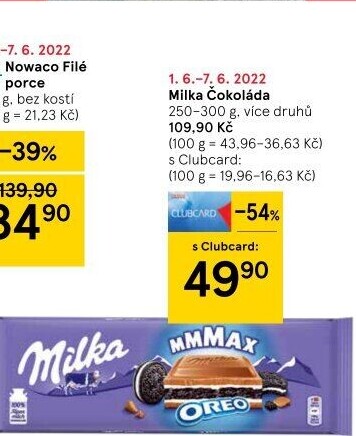 Čokoláda Milka