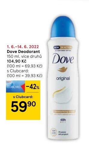 Deodorant sprej Dove