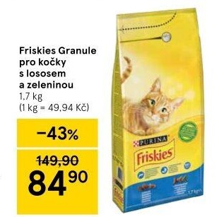 Granule pro kočky Friskies