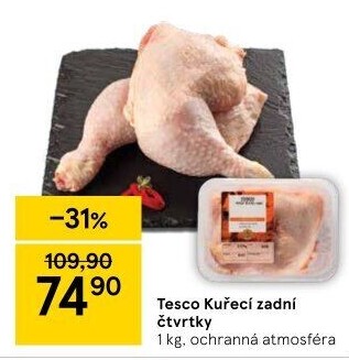Kuřecí čtvrtky Tesco