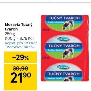Tvaroh tučný Moravia