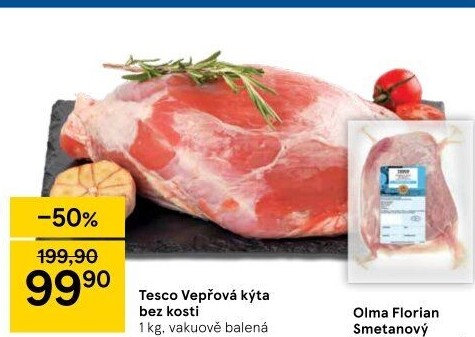 Vepřová kýta bez kosti Tesco