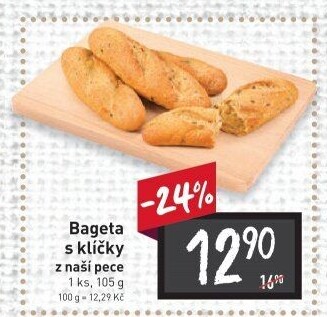 Bageta s klíčky