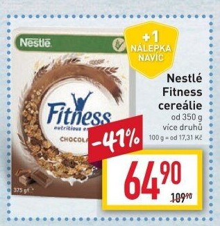 Cereálie Fitness Nestlé