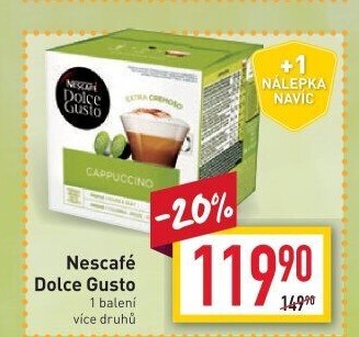 Kapsle Dolce Gusto Nescafé