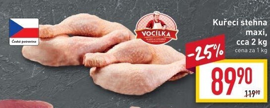 Kuřecí stehna Vocílka