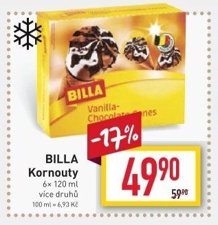 Nanuk kornout Billa