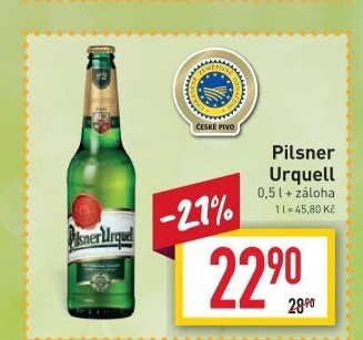 Pivo Pilsner Urquell