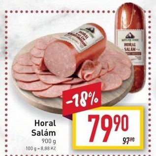 Salám Horal Kostelecké uzeniny