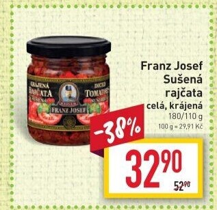 Sušená rajčata v oleji Exclusive Franz Josef Kaiser
