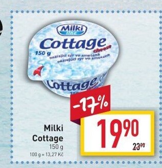 Sýr Cottage Milki line