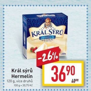 Sýr Hermelín Král sýrů