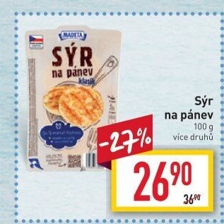 Sýr na pánev Madeta