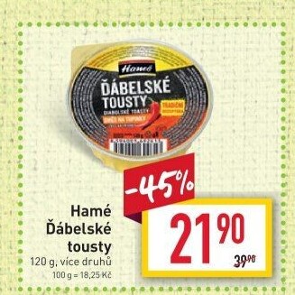 Tousty ďábelské Hamé