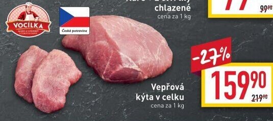 Vepřová kýta Vocílka