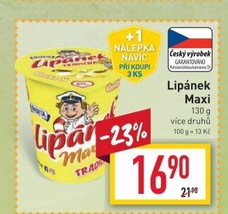 Dezert Lipánek Madeta
