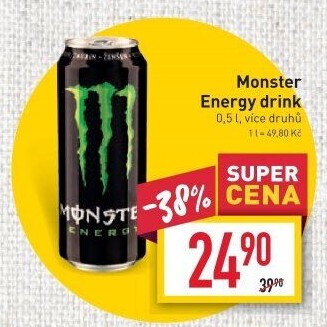 Energetický nápoj Monster Energy