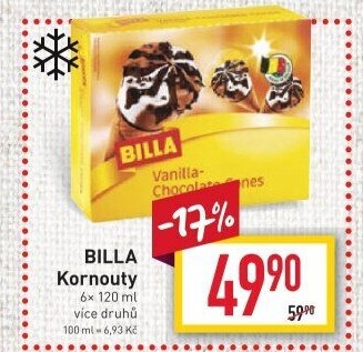 Nanuk kornout Billa