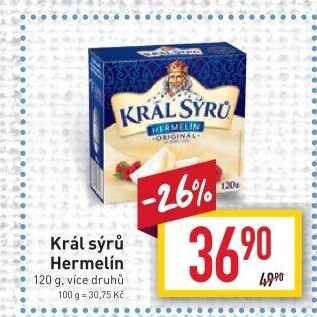 Sýr Hermelín Král sýrů