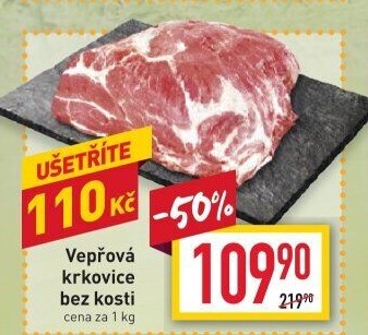 Vepřová krkovice bez kosti