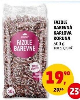 Fazole barevná Karlova Koruna