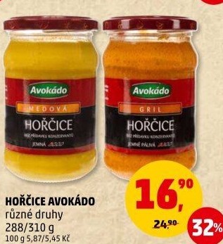 Hořčice Avokádo