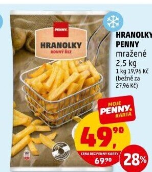 Hranolky mražené Penny