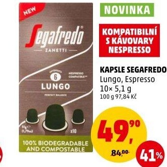 Kapsle Segafredo