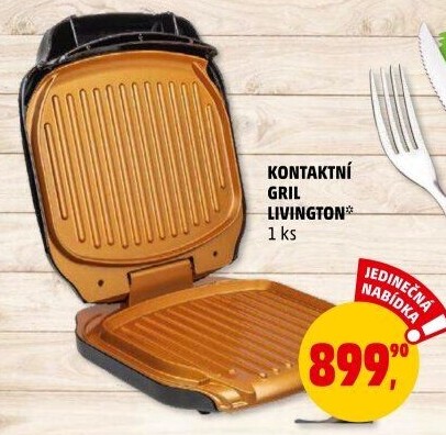 Kontaktní gril Livington