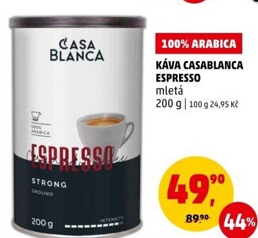 Mletá káva Espresso Casablanca