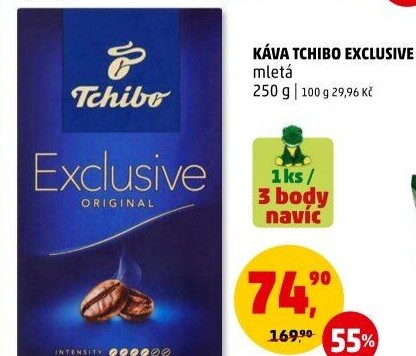 Mletá káva Tchibo Exclusive