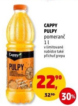 Nápoj Pulpy Cappy