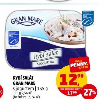 Salát rybí s jogurtem Gran Mare