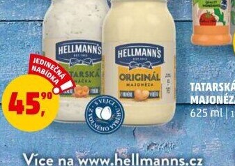 Tatarská omáčka Hellmann'