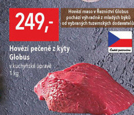 Hovězí pečeně z kýty Globus