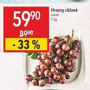 Hrozny růžové