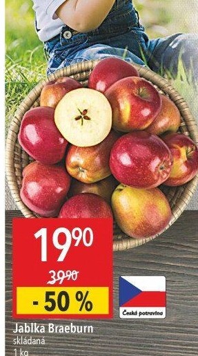 Jablka Braeburn