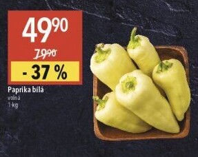 Paprika bílá