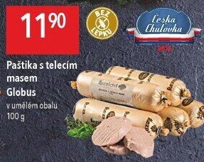 Paštika s telecím masem Játrovka Globus