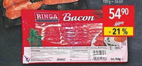 Snídaňová slanina Ringa
