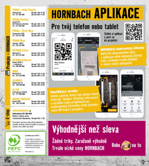 akční leták Hornbach 1.6.2022-15.6.2022